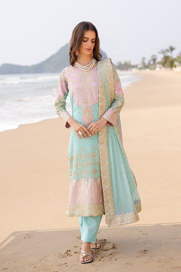 Freesia Premium Aarohi - FW40056 Zyra Embroidered Chiffon 2025